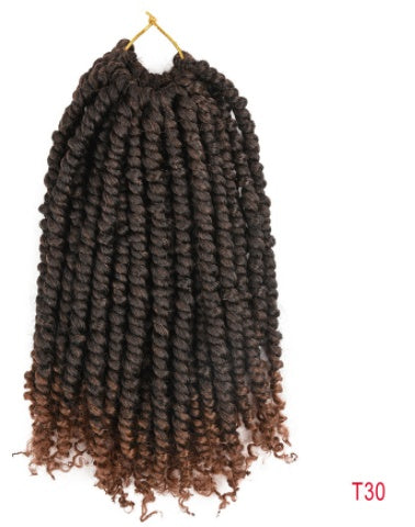 Tresses crochet passion twist TOMO africaines pré-torsadées effet dirty braids