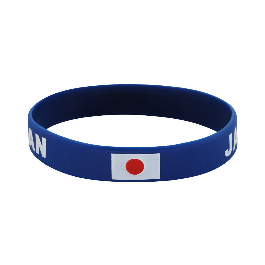 Bracelet drapeau silicone unisexe – accessoire sport 20 cm, style FIFA