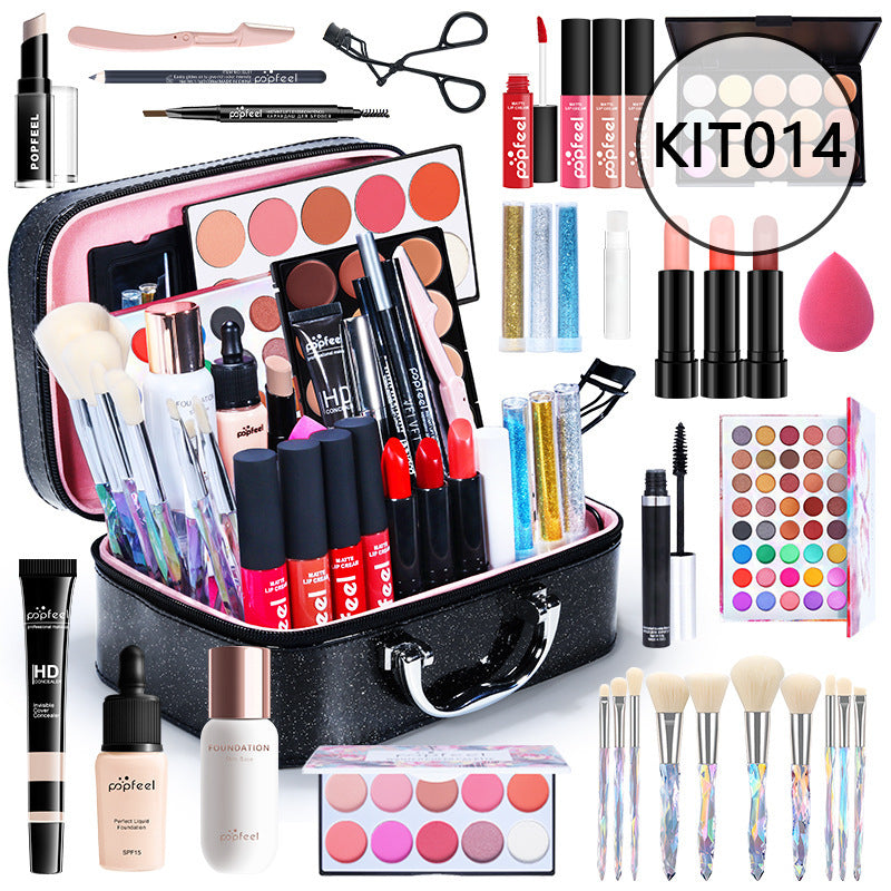 Kit maquillage débutant complet KIT014# – cadeau étudiante nude naturel
