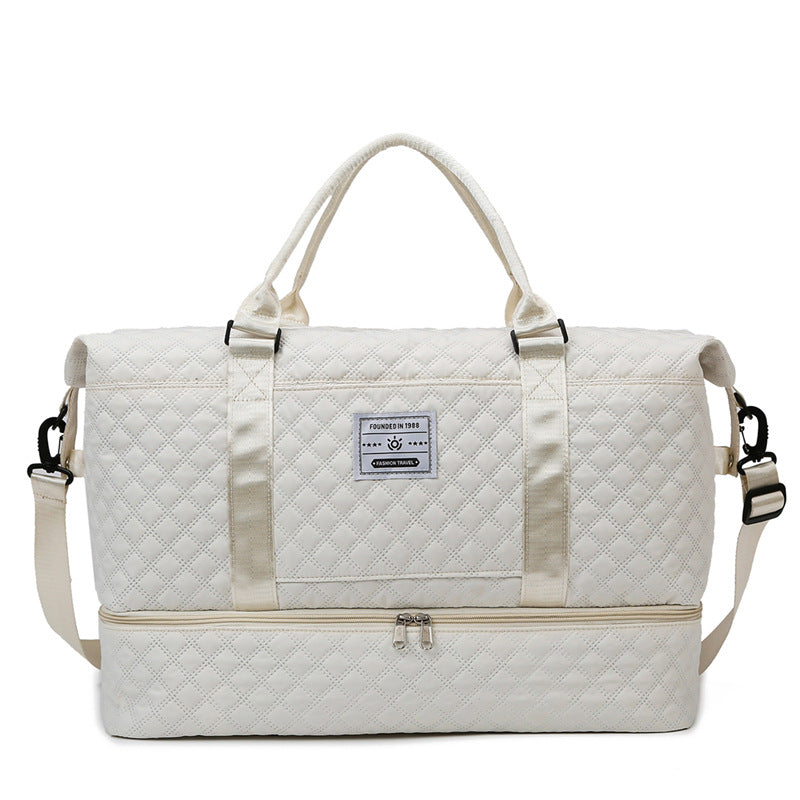 Sac yoga grande capacité matelassé brodé tissu Oxford – 20+ couleurs unisexe