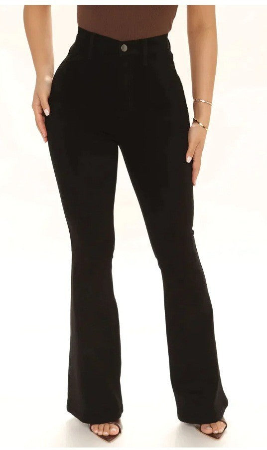 Jeans Femme Taille Haute Jambe Droite – Effet Amincissant et Flatteur Streetwear