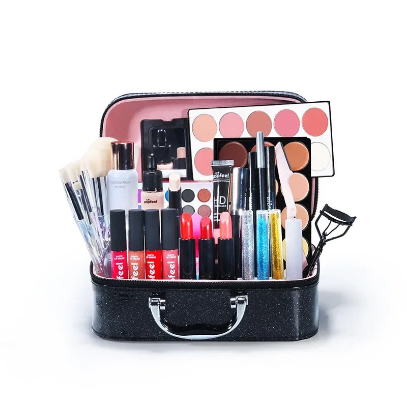 Kit maquillage débutant complet KIT014# – cadeau étudiante nude naturel