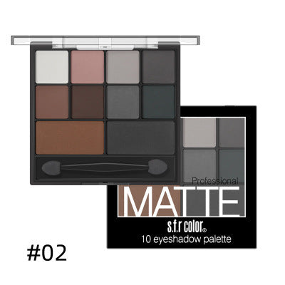 Palette de fards à paupières citrouille, maquillage smoky nude, Europe et Amérique