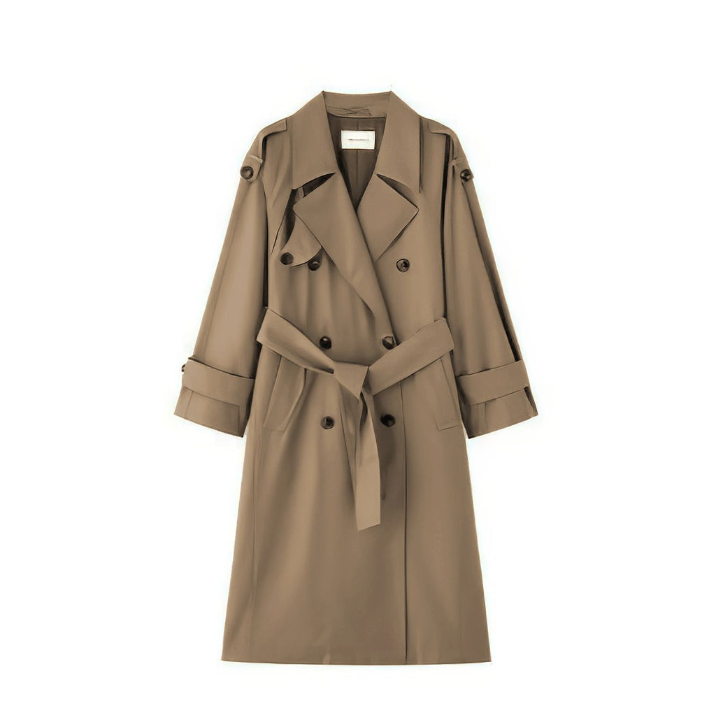 MANTEAU TRENCH PETITE STATURE CASUAL – LIGNE ALONGÉE CHIC ULTRA-COURT