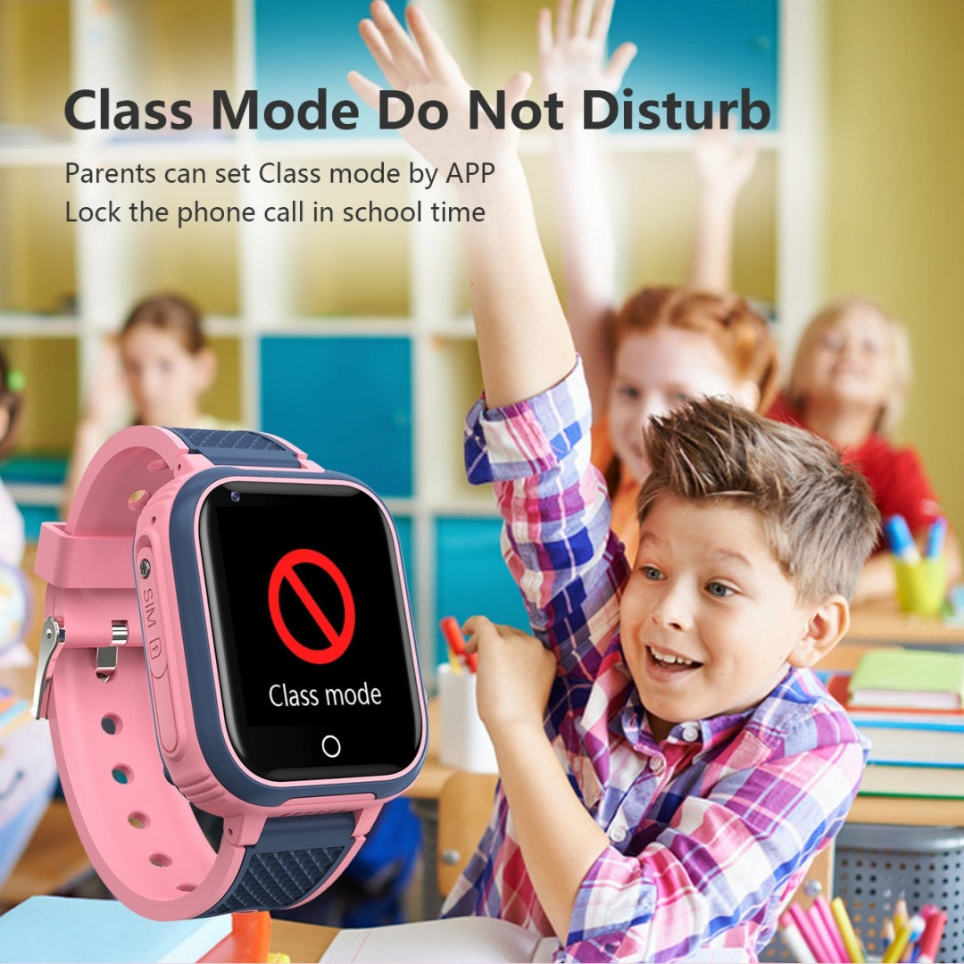 Montre intelligente enfant 4G GPS – localisation précise, appels vidéo et sécurité