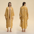 Túnica cardigan estilo kimono