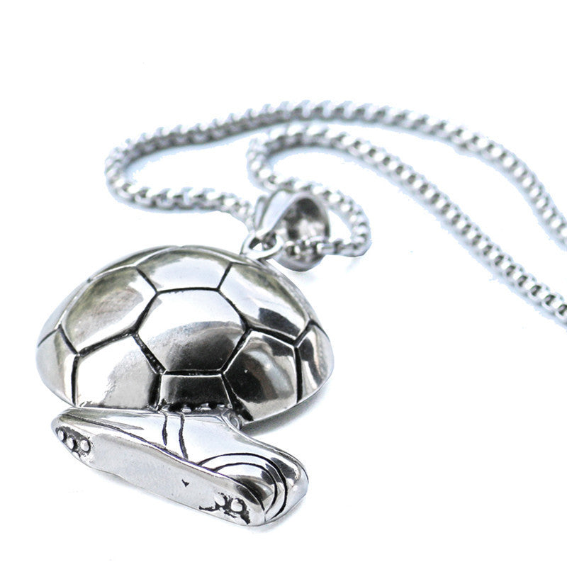 Pendentif collier basket foot – Style sport