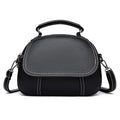 Sac bandoulière femme polyvalent rétro PU – noir/kaki/bleu usage quotidien