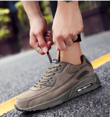 Baskets hommes Air Cushion – Sneakers confortables amorties pour marche et style casual