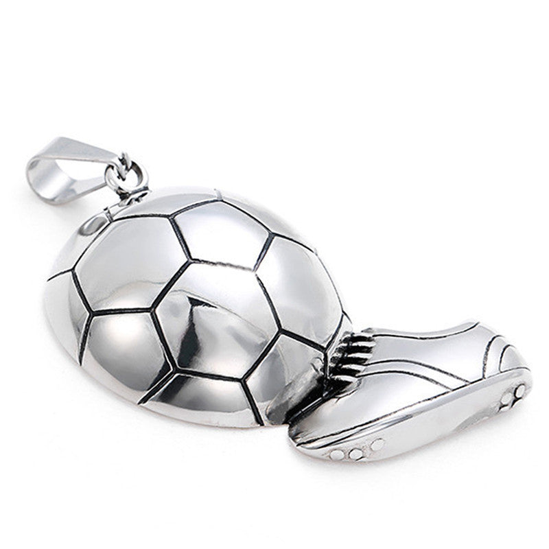 Pendentif collier basket foot – Style sport
