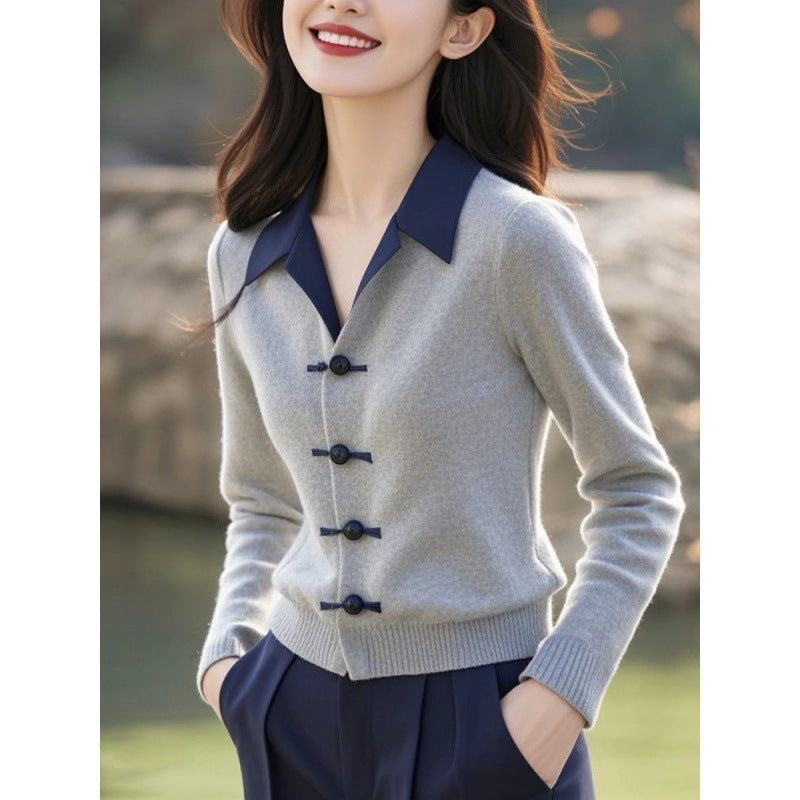 Haut Femme Style Chinois Chic