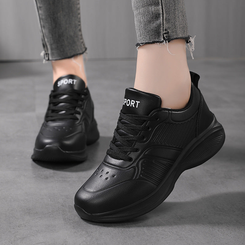 Baskets  unies femme – Spécial automne