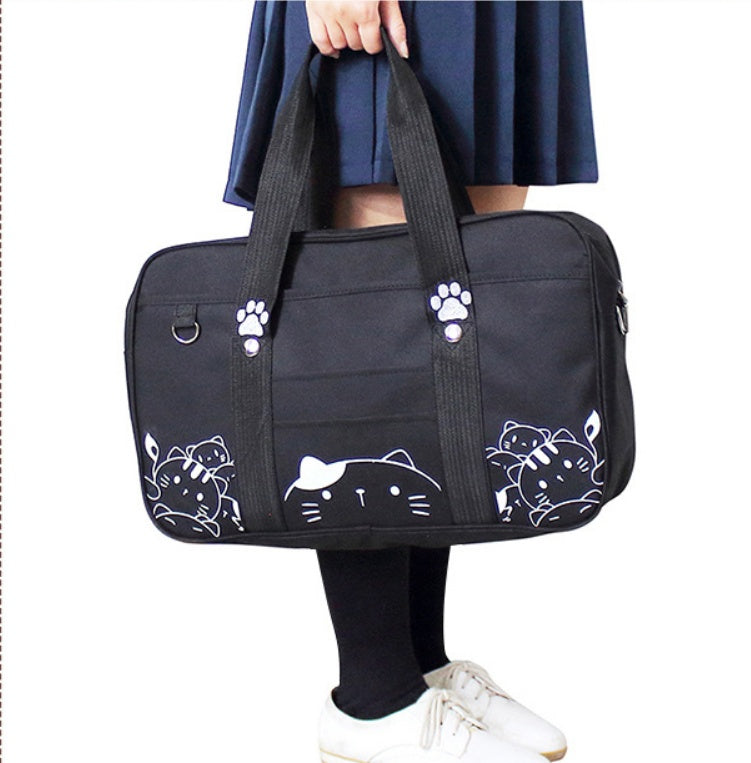 Sac uniforme chat 40x25x12cm – poches extérieures/intérieures transport félin