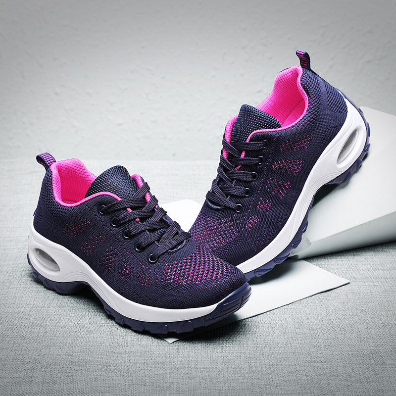 Baskets tissage léger à amorti Air – Sneakers simples et mode