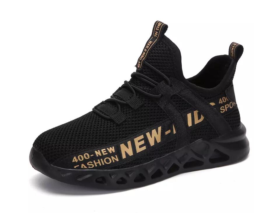 Nouvelles baskets mesh légères enfant unisexe Chaussures respirantes casual antidérapantes garçons/filles