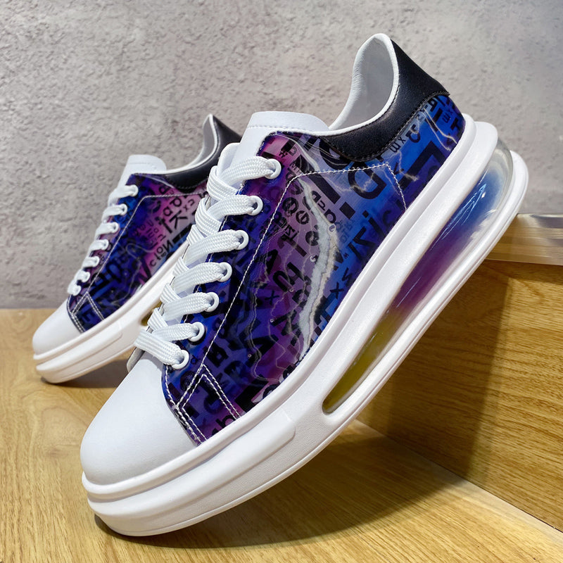 Baskets running légères amorti air, confort réactif quotidien.