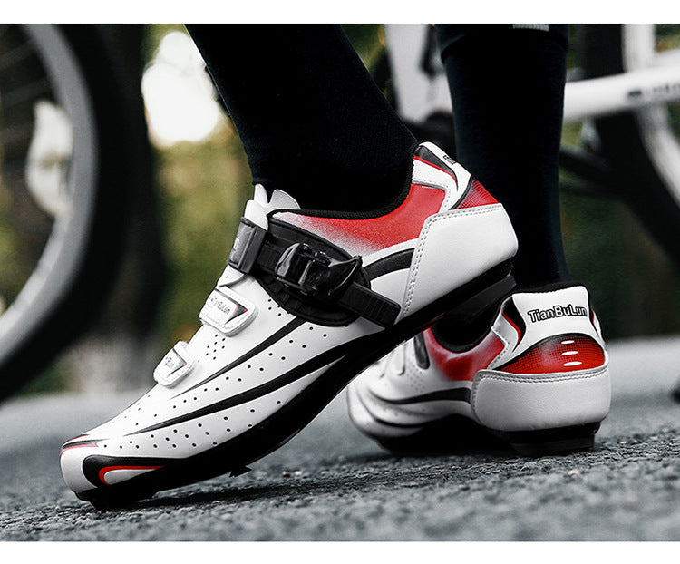 Chaussures vélo VTT sans cales – Semelle caoutchouc unisexe tout-terrain