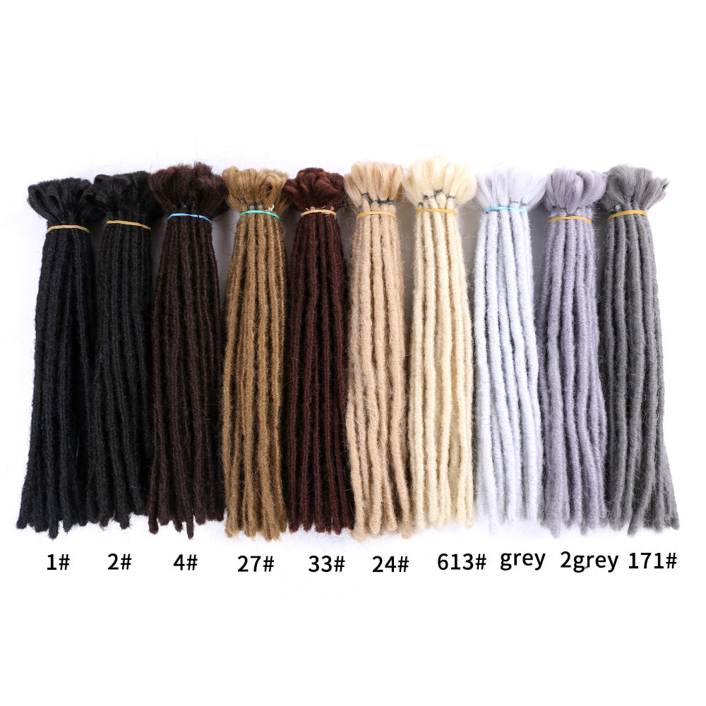 Tresses courtes pour homme style « dirty braids »