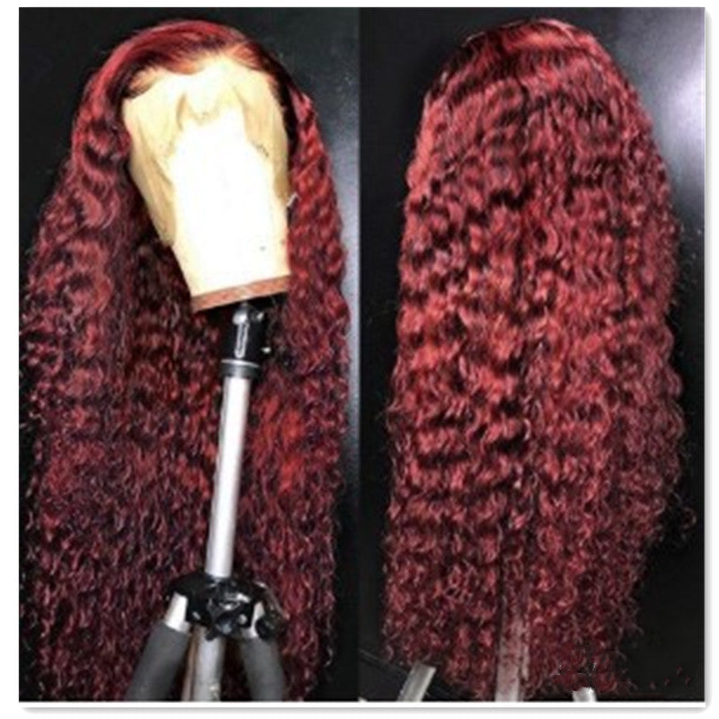 Perruque CHEVEUX COURTS BOUCLÉS FEMME – COIFFURE TENDANCE FRANGE LONGUE