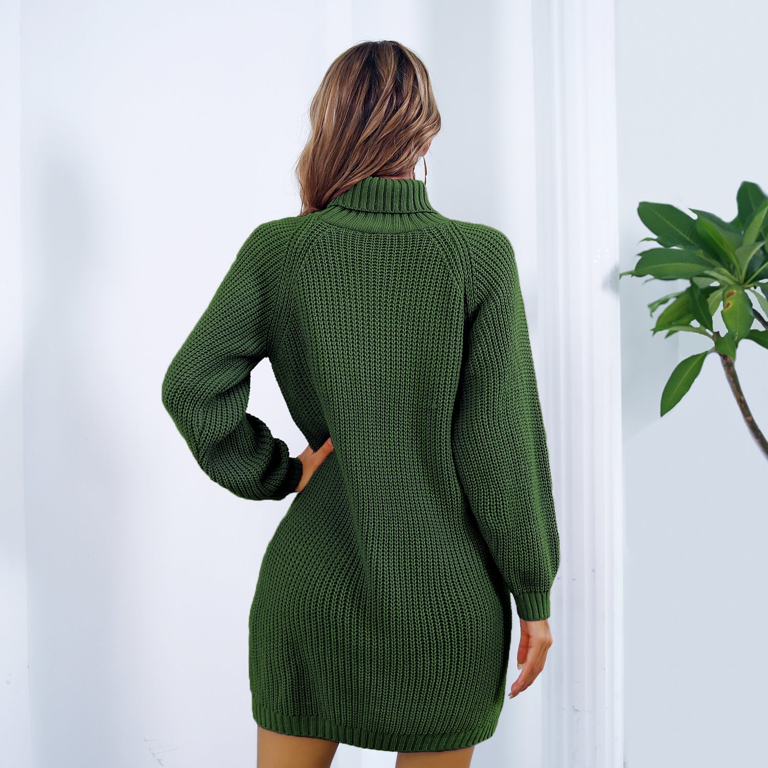 Abito Maglione Lungo Maniche Lunghe – Eleganza Invernale
