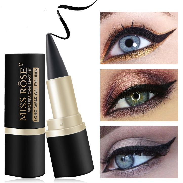 Eyeliner liquide noir waterproof gel stylo 7402-020M – maquillage cils intense