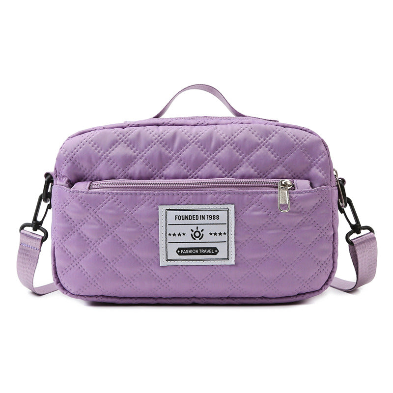 Sac yoga grande capacité matelassé brodé tissu Oxford – 20+ couleurs unisexe