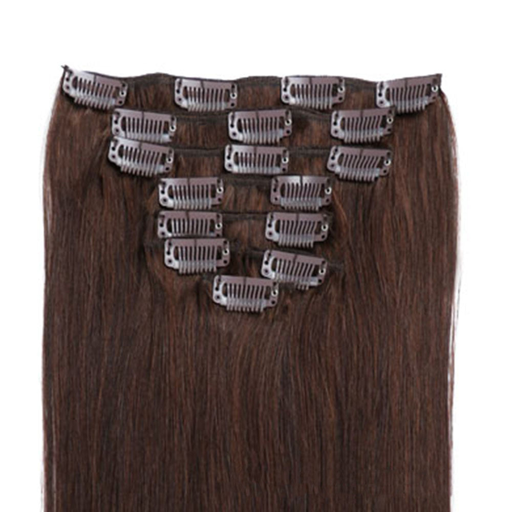 Perruque en cheveux naturels, extensions sans traces ni marques