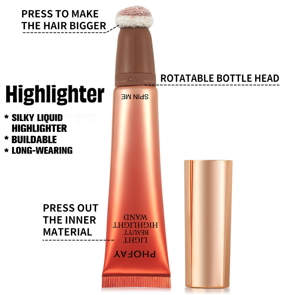 Baguette illuminateur liquide PHOFAY 15ml – soyeux doux brillant joues