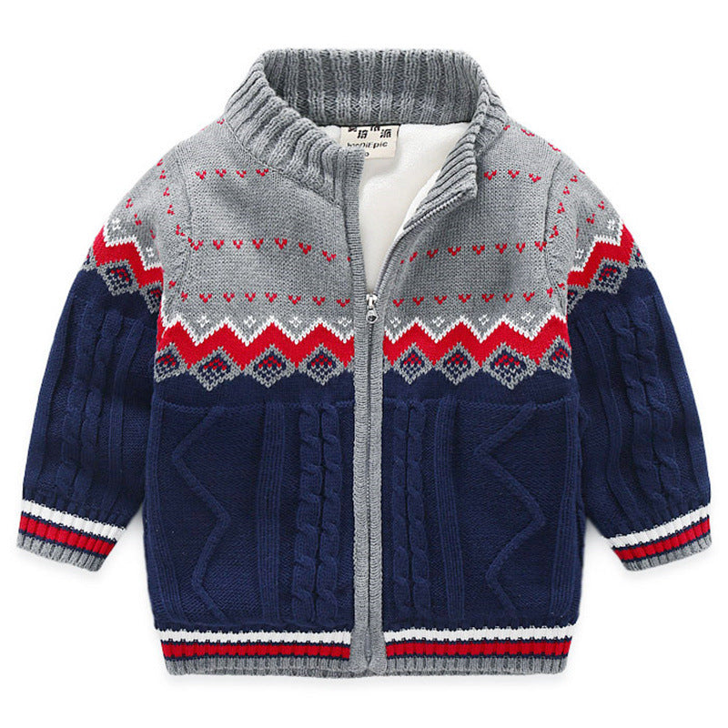 Gilet peluche épais cardigan A manches style coréen Carvose Chic