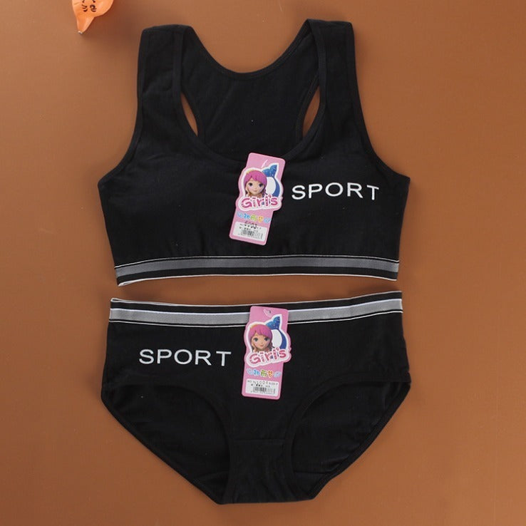 Ensemble lingerie femme sans armature vinylon fin – taille unique