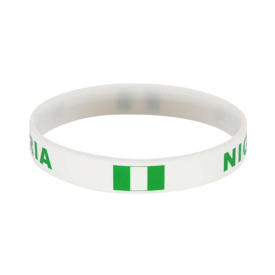 Bracelet drapeau silicone unisexe – accessoire sport 20 cm, style FIFA