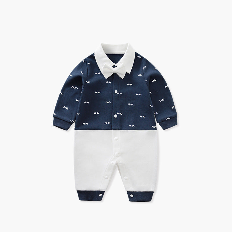 Body bébé manches longues style coréen en coton
