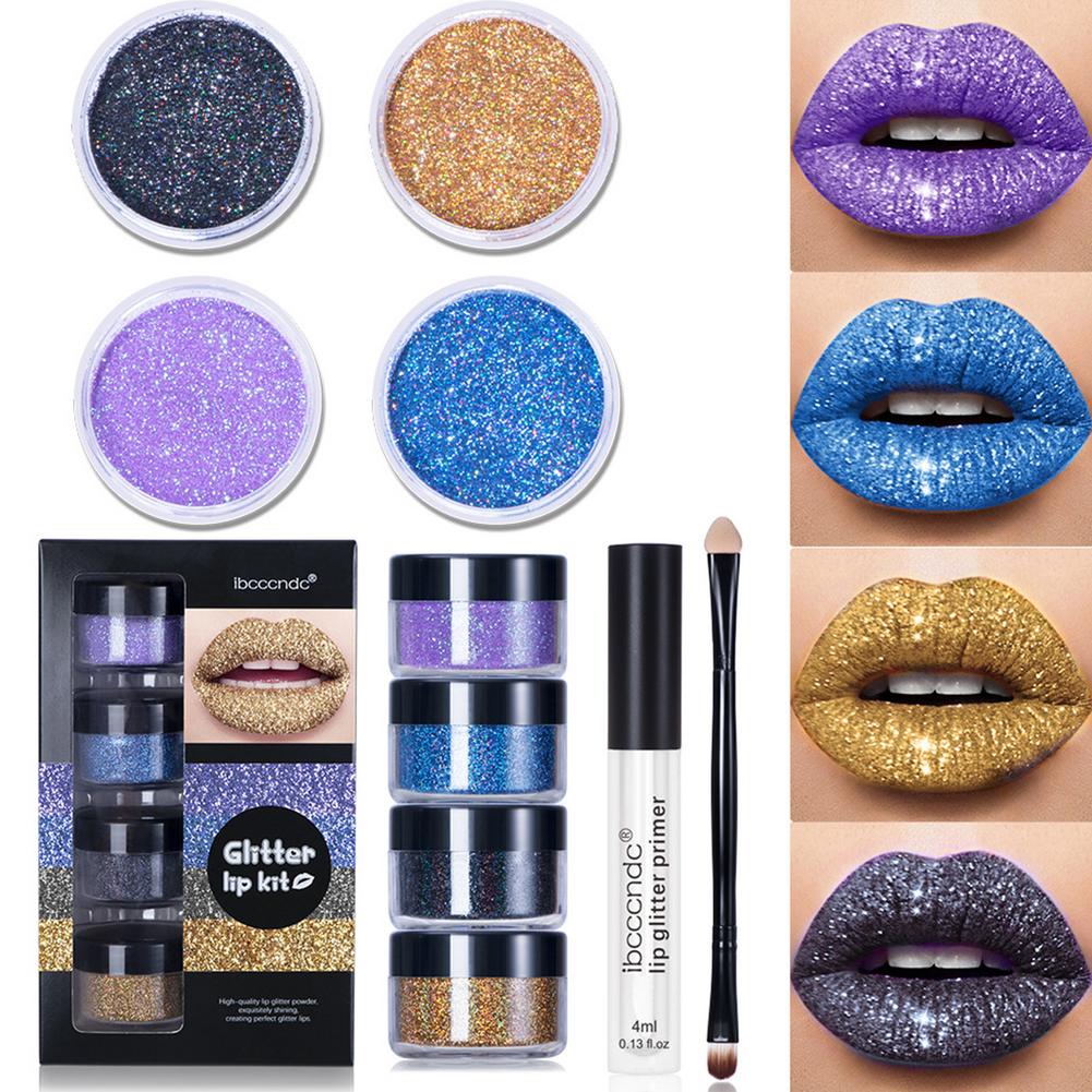 Coffret Gloss à Lèvres Pailleté – Éclat Précieux & Finition Haute Couture