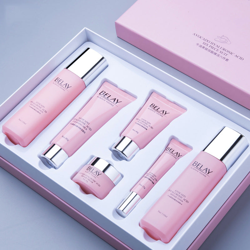 Coffret Soin Visage Acide Hyaluronique & Fruits Précieux – Hydratation & Éclat Intense