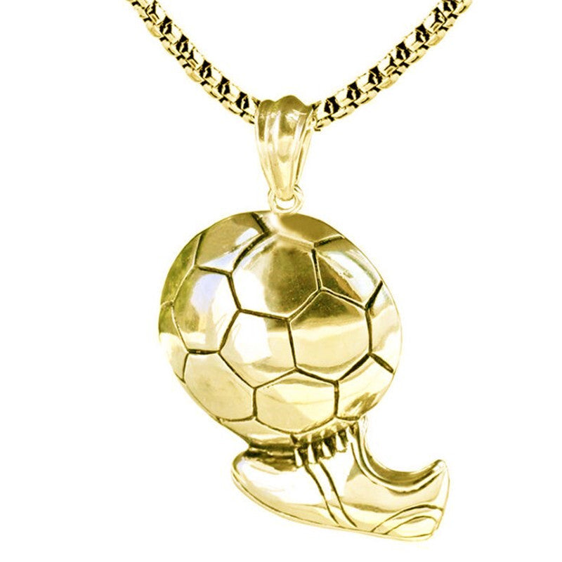 Pendentif collier basket foot – Style sport