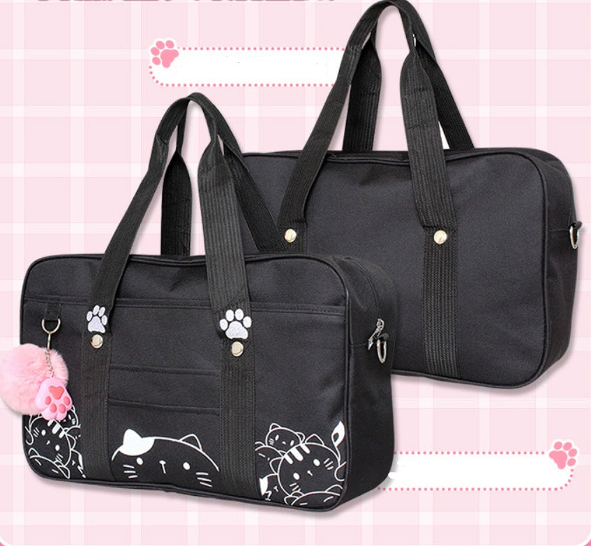 Sac uniforme chat 40x25x12cm – poches extérieures/intérieures transport félin