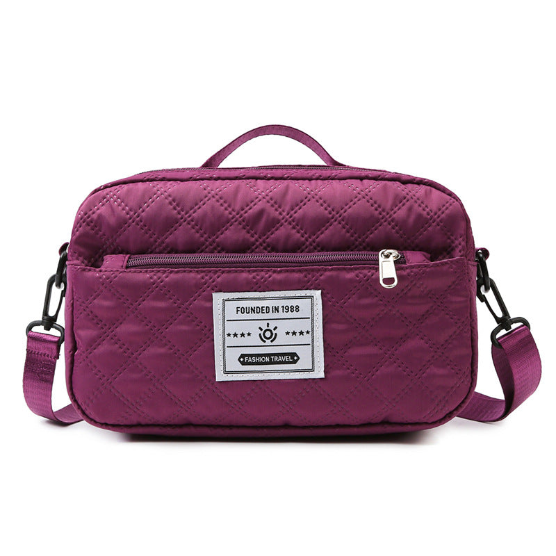 Sac yoga grande capacité matelassé brodé tissu Oxford – 20+ couleurs unisexe