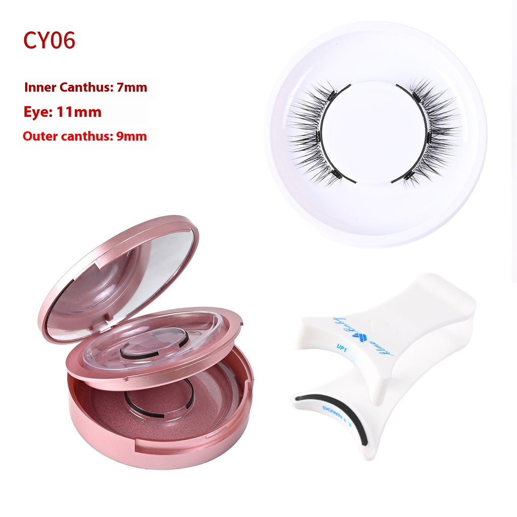 Trio of Magnetic False Eyelashes Without Glue – Natural, Long-Lasting, Reusable