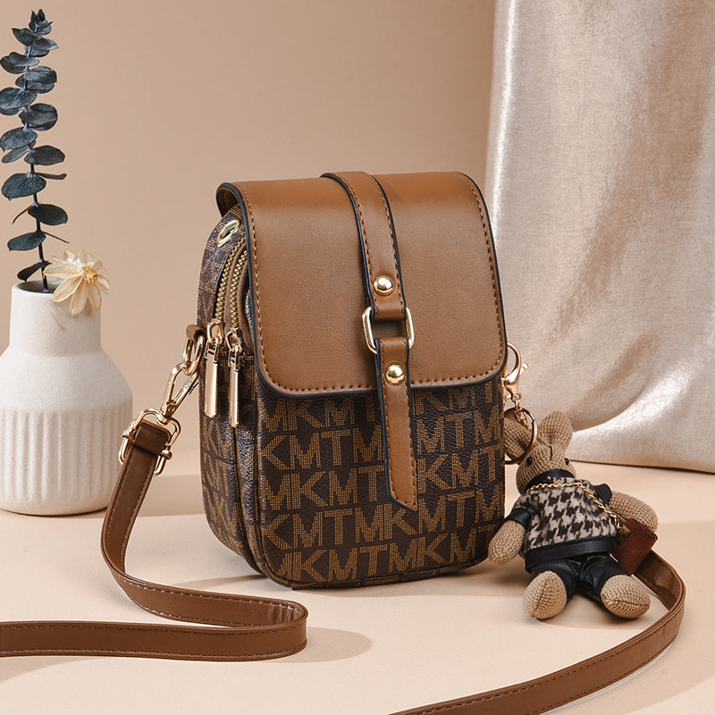 Sac messager rétro multifonction pour femme