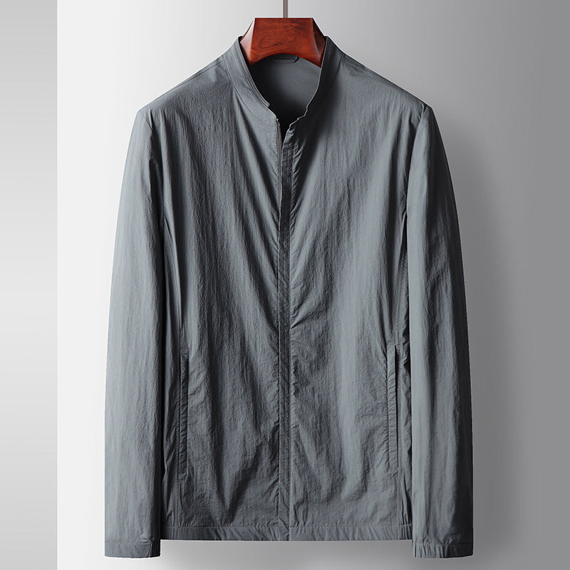 Veste light luxury business casual loose – bleu marine/gris-bleu/khaki