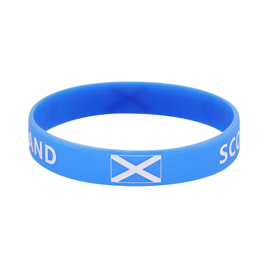 Bracelet drapeau silicone unisexe – accessoire sport 20 cm, style FIFA