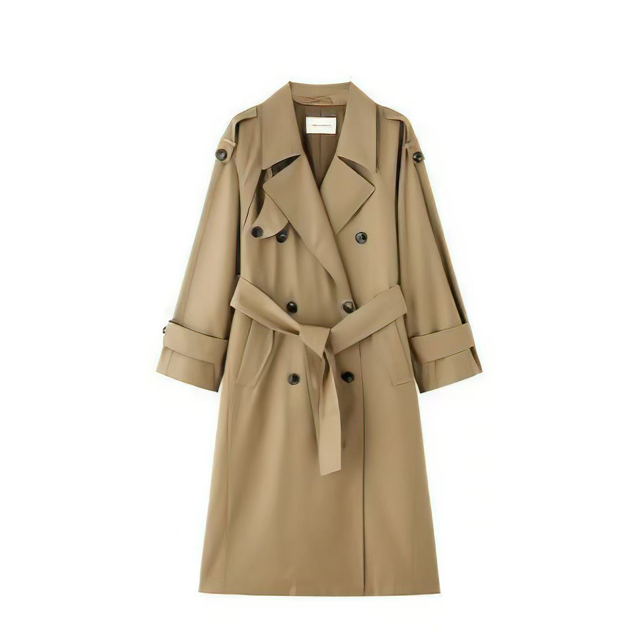 MANTEAU TRENCH PETITE STATURE CASUAL – LIGNE ALONGÉE CHIC ULTRA-COURT