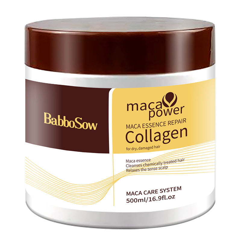 Mascarilla capilar con colágeno hidratante y nutritiva – tratamiento profundo reparador con aceites esenciales