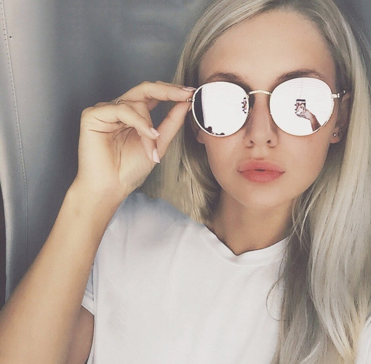 Lunettes Rétro Femme – Monture Métal Tendance