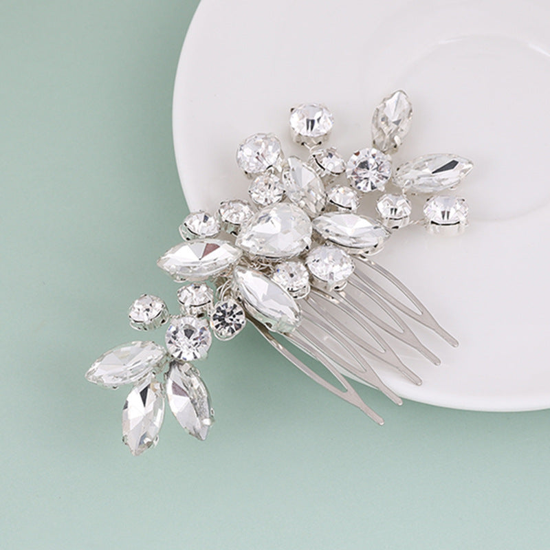 COIFFE DE MARIÉE FAITE MAIN – DESIGN 100% NOUVEAU OR/ARGENT