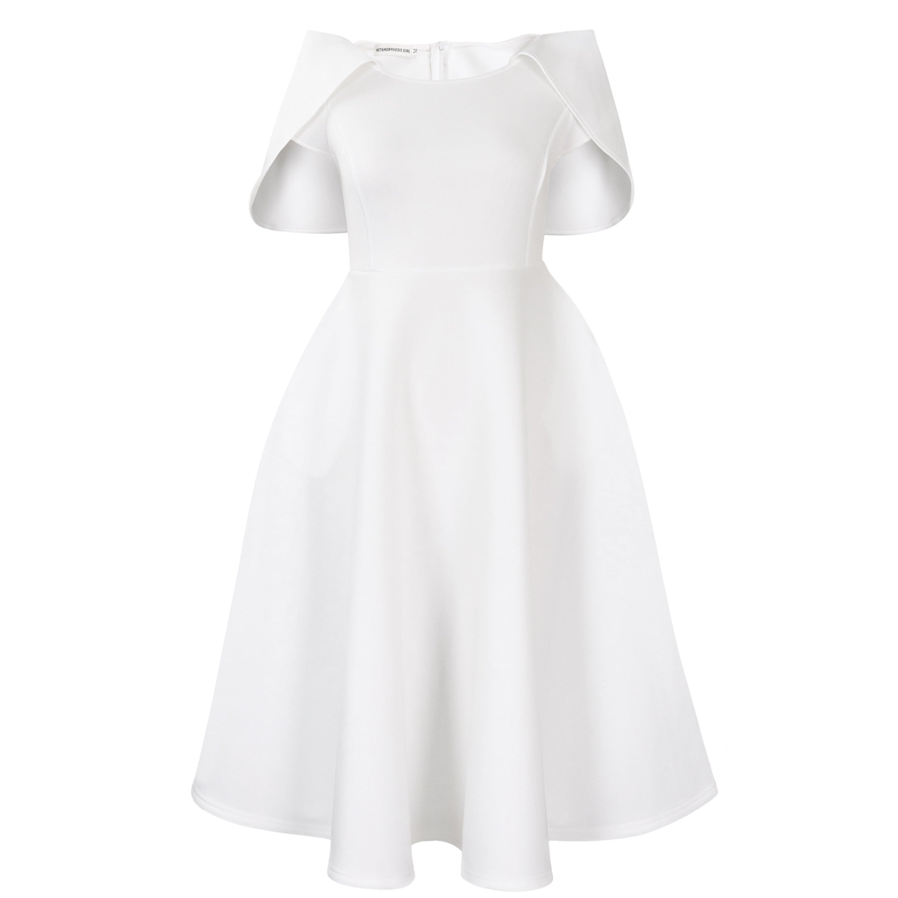 Robe unie femme casual chic épurée