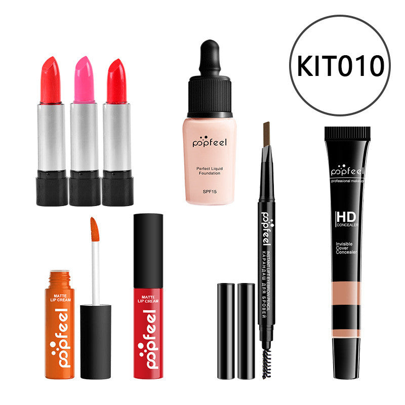 Kit maquillage débutant KIT011 – concealer eyeliner sourcil naturel 8+ couleurs