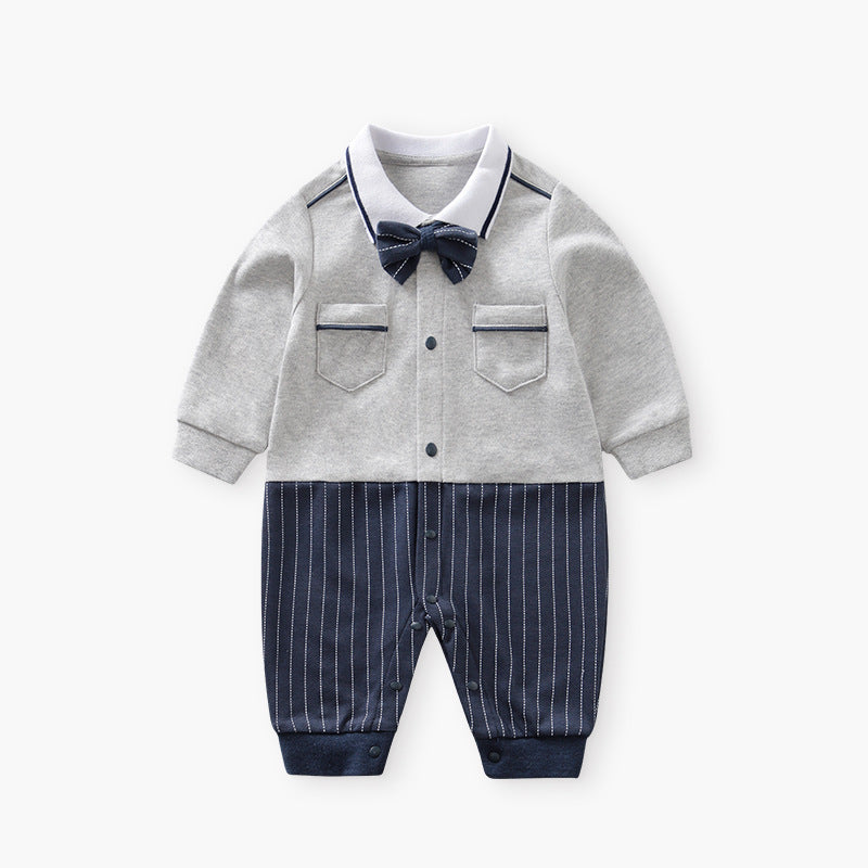 Body bébé manches longues style coréen en coton