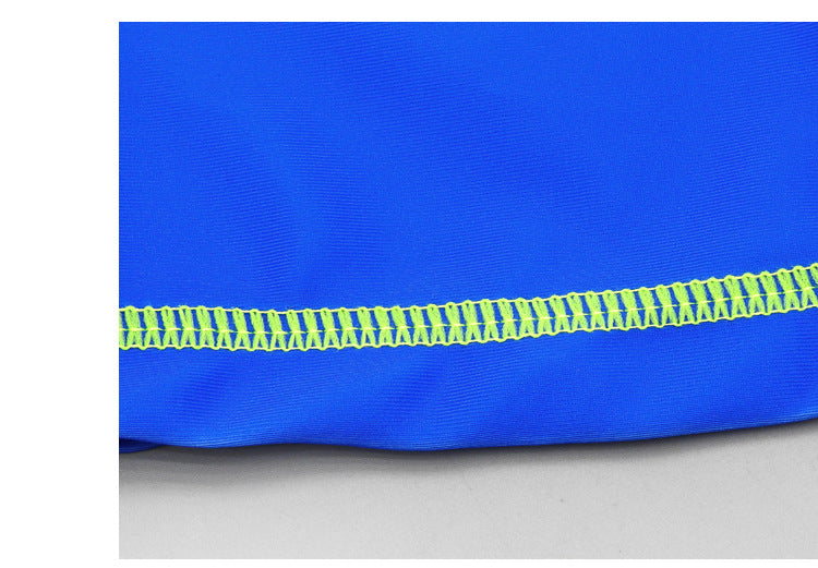 Maillot de bain anti-UV garçon requin bicolore polyester