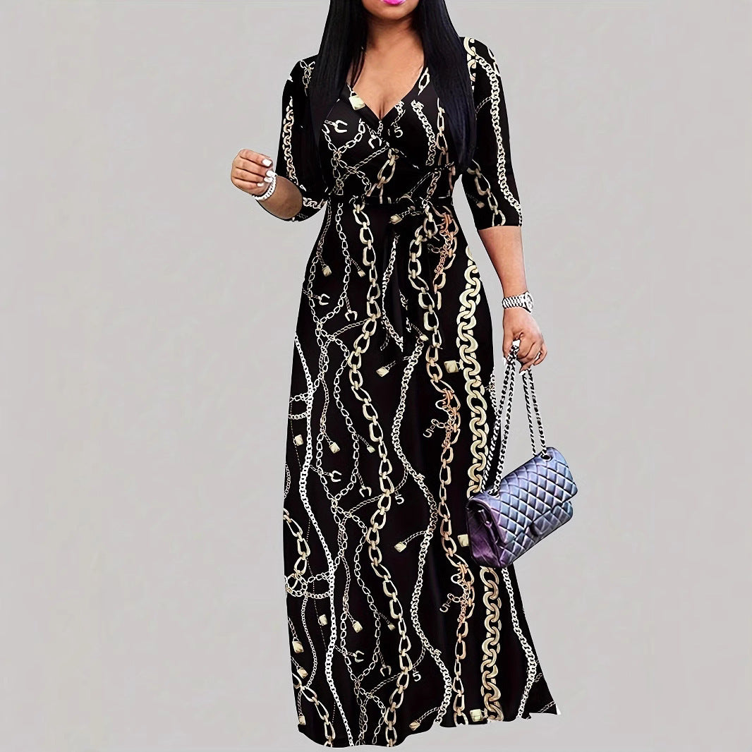 Robe à lacets élégante et minimaliste pour femme